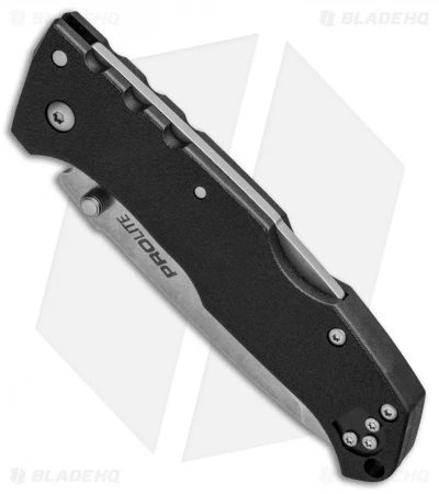 Cold Steel Pro Lite Tanto Tri-Ad Lock Knife Black GFN (3.5" Stonewash) CS-20NST 4 Cold Steel Pro Lite Tanto Tri-Ad Lock Knife Black GFN (3.5" Stonewash) CS-20NST - Image 2