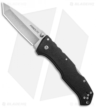 Cold Steel Pro Lite Tanto Tri-Ad Lock Knife Black GFN (3.5" Stonewash) CS-20NST 3 Cold Steel Pro Lite Tanto Tri-Ad Lock Knife Black GFN (3.5" Stonewash) CS-20NST