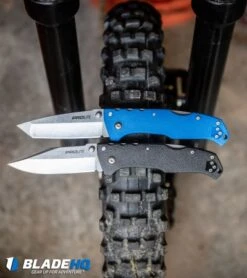Cold Steel Pro Lite Clip Point Tri-Ad Lock Knife Black GFN (3.5" SW) CS-20NSC -Cold Steel Store Cold Steel Pro Lite Tanto Tri Ad Lock Knife Blue GFN Satin 20NSTLU BHQ 51990 kp braap web