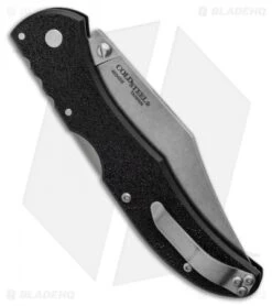 Cold Steel Range Boss Tri-Ad Lock Knife Black Zy-Ex (4" Stonewash) -Cold Steel Store Cold Steel Range Boss Tri Ad Lock Knife Black Zy Ex 4 Stonewash 20KR5 BHQ 121189 LS Side