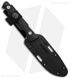 Cold Steel Razor Tek Fixed Blade Knife Black GFN (4" Satin) 8 Cold Steel Razor Tek Fixed Blade Knife Black GFN (4" Satin) -Cold Steel Store Cold Steel Razorback FB Knife Black GFN 4in Satin BHQ 140012 td sheath
