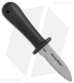 Cold Steel Ready Edge Fixed Blade Neck Knife (2" Satin Full Serr) 42NS -Cold Steel Store Cold Steel Ready Edge Neck Knife Satin Full Serr 42NS BHQ 71279 jr spine