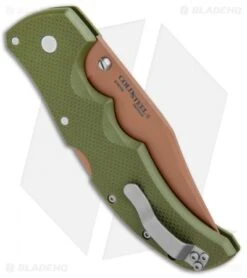 Cold Steel Recon 1 Clip Point Lockback Knife Desert Warrior G-10 (4" Copper) 9 Cold Steel Recon 1 Clip Point Lockback Knife Desert Warrior G-10 (4" Copper) -Cold Steel Store Cold Steel Recon 1 CP LB Desert Warrior G 10 Copper 27UAC BHQ 100068 jr side