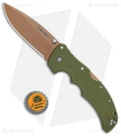 Cold Steel Recon 1 Spear Point Lockback Knife Desert Warrior G-10 (4" Copper) -Cold Steel Store Cold Steel Recon 1 SP LB Desert Warrior 27UAS BHQ 100069 jr bottlecap