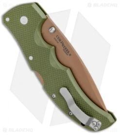 Cold Steel Recon 1 Spear Point Lockback Knife Desert Warrior G-10 (4" Copper) -Cold Steel Store Cold Steel Recon 1 SP LB Desert Warrior 27UAS BHQ 100069 jr side