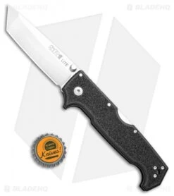 Cold Steel SR1 Lite Tanto Tri-Ad Lock Knife Black Griv-Ex (4" Satin) 62K1A -Cold Steel Store Cold Steel SR1 Lite Tanto Tri Ad Lock Knife Black Griv Ex Satin 62K1A BHQ 106723 kp bottlecap jr