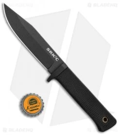 Cold Steel SRK-C Compact Fixed Blade Knife Kray-Ex (5" Black) 49LCKD 9 Cold Steel SRK-C Compact Fixed Blade Knife Kray-Ex (5" Black) 49LCKD -Cold Steel Store Cold Steel SRK Compact Kray Ex 49LCKD BHQ 106762 jr bottlecap