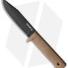 Cold Steel SRK Compact Fixed Blade Knife Desert Tan Kray-Ex (5" Black SK-5) -Cold Steel Store Cold Steel SRK Compact SK 5 Desert Tan Black BHQ 158052 jr