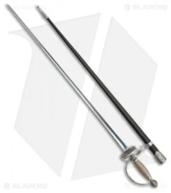 Cold Steel Small Sword W/ Leather Scabbard (30.75" Satin) 88SMS