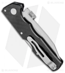Cold Steel Storm Cloud Tri-Ad Lock Knife G-10/CF (3.5" Satin 20CV) 21TU -Cold Steel Store Cold Steel Storm Cloud Tri Ad Lock G 10 CF Satin 21TU BHQ 80424 jr side
