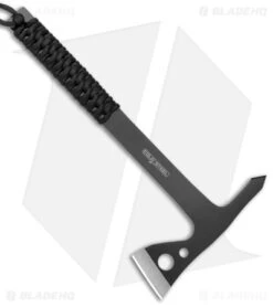 Cold Steel Throwing Axes Gray Stainless Steel W/ Black Paracord (3 Pack) 9 Cold Steel Throwing Axes Gray Stainless Steel W/ Black Paracord (3 Pack) -Cold Steel Store Cold Steel Throwing Axes 3 Pack BHQ 176989 jr side