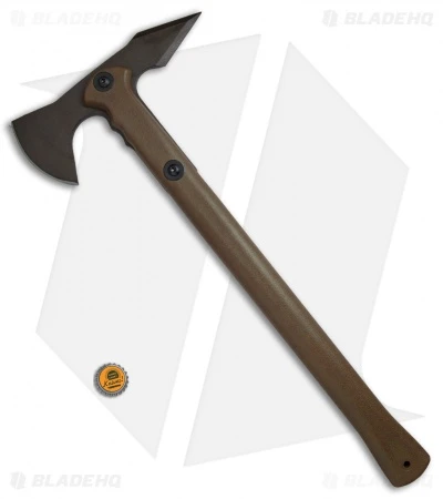 Cold Steel Trench Hawk Drop Forged Axe Flat Dark Earth - 90PTHFZ 5 Cold Steel Trench Hawk Drop Forged Axe Flat Dark Earth - 90PTHFZ - Image 3