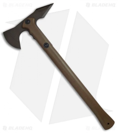 Cold Steel Trench Hawk Drop Forged Axe Flat Dark Earth - 90PTHFZ 3 Cold Steel Trench Hawk Drop Forged Axe Flat Dark Earth - 90PTHFZ
