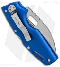 Cold Steel Tuff Lite Tri-Ad Lock Knife Blue (2.5" Satin) 20LTB -Cold Steel Store Cold Steel Tuff Lite Tri Ad Blue 20LTB BHQ 51967 jr side