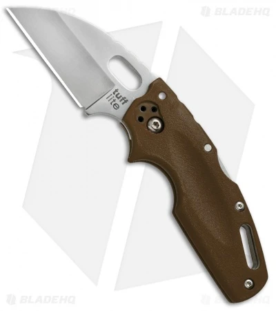 Cold Steel Tuff Lite Tri-Ad Lock Knife Flat Dark Earth (2.5" Satin) 20LTF 3 Cold Steel Tuff Lite Tri-Ad Lock Knife Flat Dark Earth (2.5" Satin) 20LTF