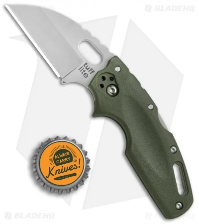 Cold Steel Tuff Lite Tri-Ad Lock Knife OD Green (2.5" Satin) 20LTG 6 Cold Steel Tuff Lite Tri-Ad Lock Knife OD Green (2.5" Satin) 20LTG - Image 4