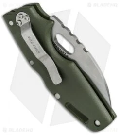 Cold Steel Tuff Lite Tri-Ad Lock Knife OD Green (2.5" Satin) 20LTG 8 Cold Steel Tuff Lite Tri-Ad Lock Knife OD Green (2.5" Satin) 20LTG -Cold Steel Store Cold Steel Tuff Lite Tri Ad OD Green 20LTG BHQ 51977 jr side