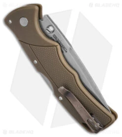 Cold Steel Verdict Tri-Ad Lock Knife Spear Point FDE GFN (3" SW) 8 Cold Steel Verdict Tri-Ad Lock Knife Spear Point FDE GFN (3" SW) -Cold Steel Store Cold Steel Verdict Tri AD Lock Knife Spear point FDE GFN 3in SW BHQ 139977 td side