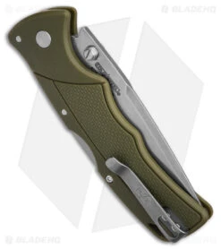 Cold Steel Verdict Tri-Ad Lock Knife Spear Point OD Green GFN (3" SW) 8 Cold Steel Verdict Tri-Ad Lock Knife Spear Point OD Green GFN (3" SW) -Cold Steel Store Cold Steel Verdict Tri Ad Lock Knife Spear Point OD Green GFN 3in SW BHQ 139978 td side