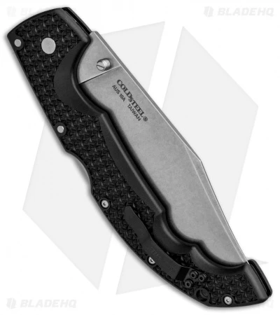 Cold Steel Voyager XL Clip Point Tri-Ad Lock Knife (5.5" Stonewash AUS-10A) 5 Cold Steel Voyager XL Clip Point Tri-Ad Lock Knife (5.5" Stonewash AUS-10A) - Image 3