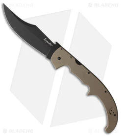 Cold Steel Espada XL Lockback Knife Dark Earth G-10 (7.5" Black) 62MGCDEBK