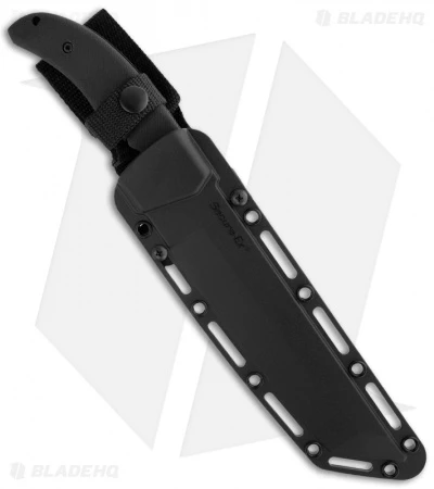 Cold Steel Warcraft Tanto Knife Fixed Blade (7.5" Black Plain) 13TL 4 Cold Steel Warcraft Tanto Knife Fixed Blade (7.5" Black Plain) 13TL - Image 2