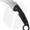 Cold Steel Tiger Claw Karambit Lockback Knife (3.25" Satin Full Serr) 22KFS 1 Cold Steel Tiger Claw Karambit Lockback Knife (3.25" Satin Full Serr) 22KFS -Cold Steel Store cold steel 22kfs cm