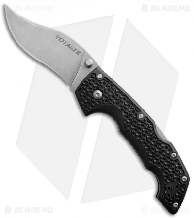 Cold Steel Voyager Medium Vaquero Lockback Knife (3" Stonewash) 29TMV 3 Cold Steel Voyager Medium Vaquero Lockback Knife (3" Stonewash) 29TMV