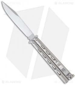 Cold Steel Arc-Angel Clip Point Butterfly Knife (4.75" Satin) 96 BSCW
