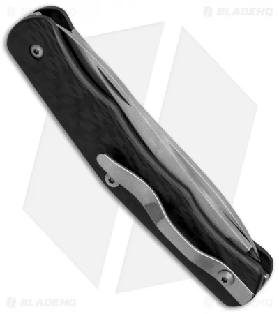 Cold Steel Lucky Pocket Knife Carbon Fiber (2.625" Satin) 54VPN 4 Cold Steel Lucky Pocket Knife Carbon Fiber (2.625" Satin) 54VPN - Image 2