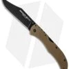 Cold Steel Broken Skull II Knife Coyote Tan G-10 (4" Black CPM-S35VN) 54S2A -Cold Steel Store cold steel steve austin broken skulls ii 54sbb cm