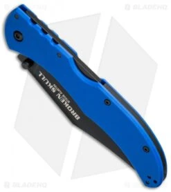 Cold Steel Broken Skull IV Knife Blue G-10 (4" Black CTS-XHP) 54SBLU 7 Cold Steel Broken Skull IV Knife Blue G-10 (4" Black CTS-XHP) 54SBLU -Cold Steel Store cold steel steve austin broken skulls iv 54sblu bottom cm